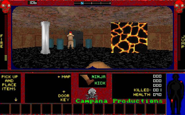 colosso-secret screenshot for dos