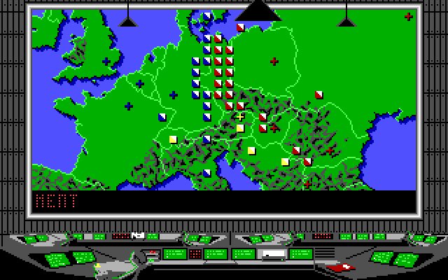 conflict-europe screenshot for dos