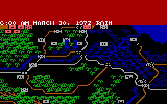 conflict-in-vietnam screenshot for dos