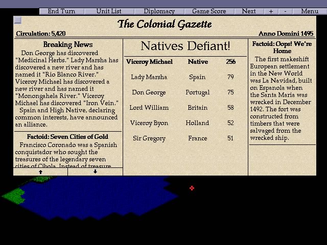 conquest-of-the-new-world-deluxe-edition screenshot for dos