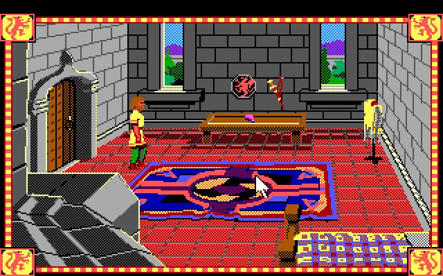 conquests-of-camelot-the-search-for-the-grail screenshot for dos