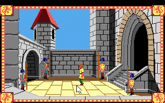 conquests-of-camelot-the-search-for-the-grail screenshot for dos