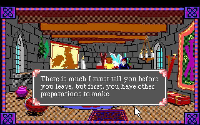 conquests-of-camelot-the-search-for-the-grail screenshot for dos