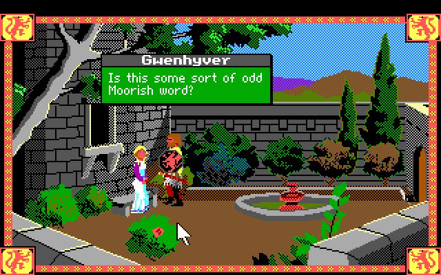 conquests-of-camelot-the-search-for-the-grail screenshot for dos