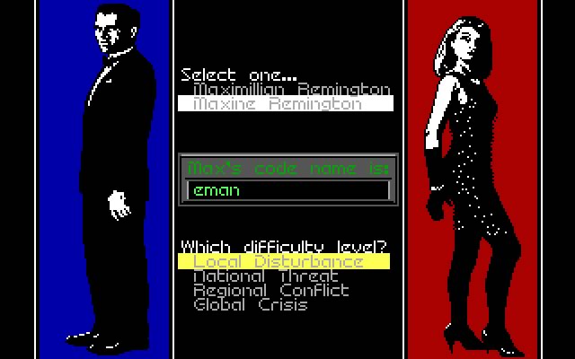 Sid Meier's Covert Action screenshot