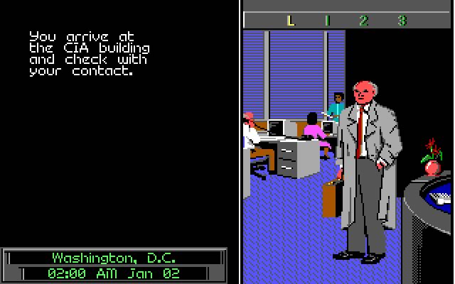 sid-meier-s-covert-action screenshot for dos