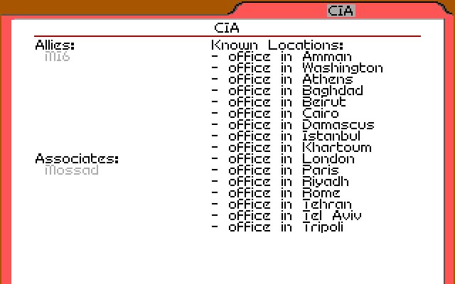 sid-meier-s-covert-action screenshot for dos