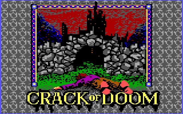 the-crack-of-doom screenshot for dos