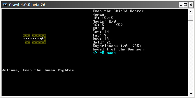 dungeon-crawl screenshot for winxp