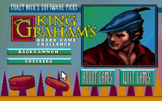 Crazy Nick's Software Picks: King Graham's Board Game Challenge screenshot