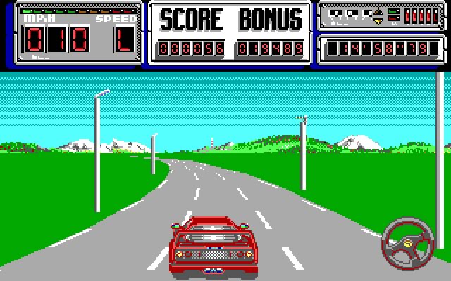 crazy-cars-2 screenshot for dos