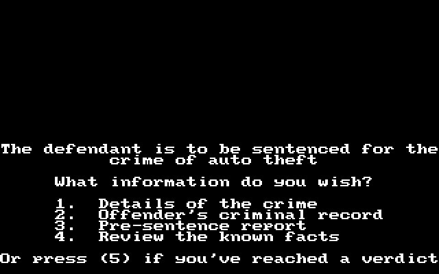 crime-and-punishment screenshot for dos