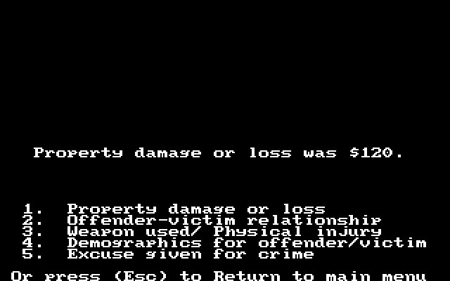 crime-and-punishment screenshot for dos