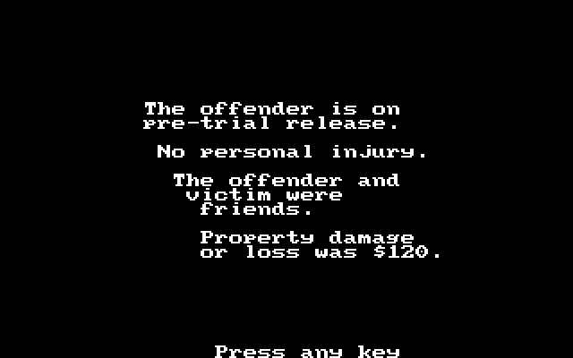 crime-and-punishment screenshot for dos