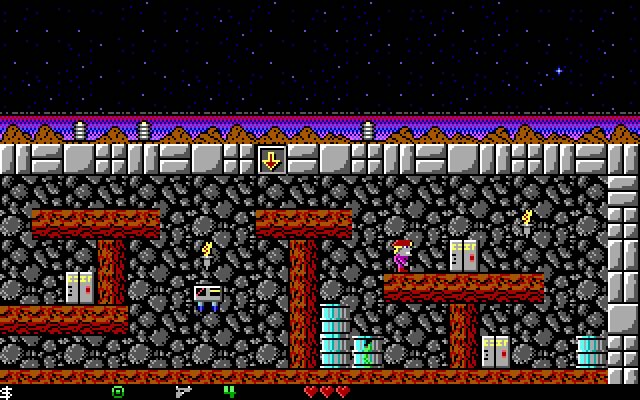 crystal-caves-vol-1-troubles-with-twibbles screenshot for dos