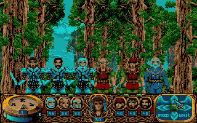 crystals-of-arborea screenshot for dos