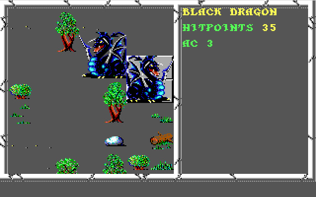 curse-of-the-azure-bonds screenshot for dos