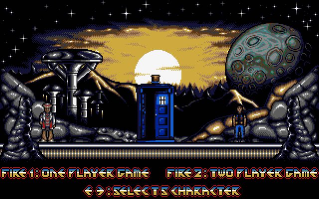 dalek-attack screenshot for dos