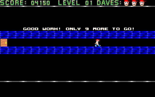 dangerous-dave screenshot for dos