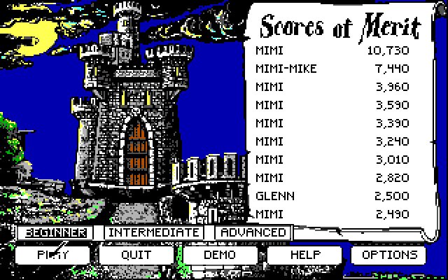 dark-castle screenshot for dos