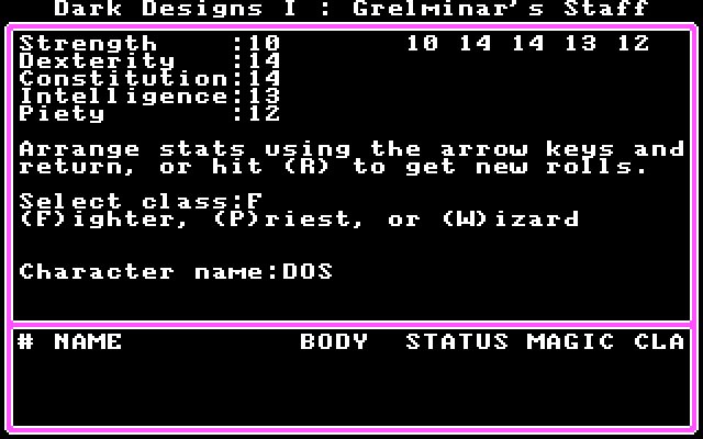 dark-designs-1-grelminar-s-staff screenshot for dos