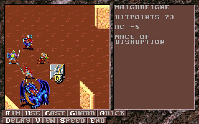 dark-queen-of-krynn screenshot for dos