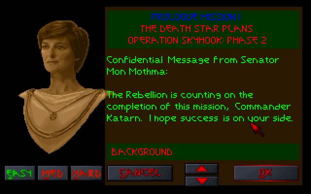 star-wars-dark-forces screenshot for dos