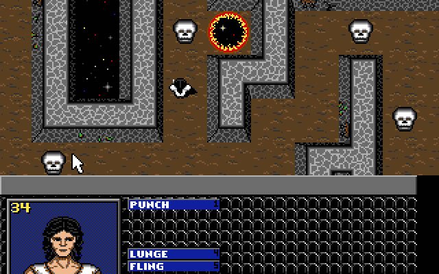 darkspyre screenshot for dos