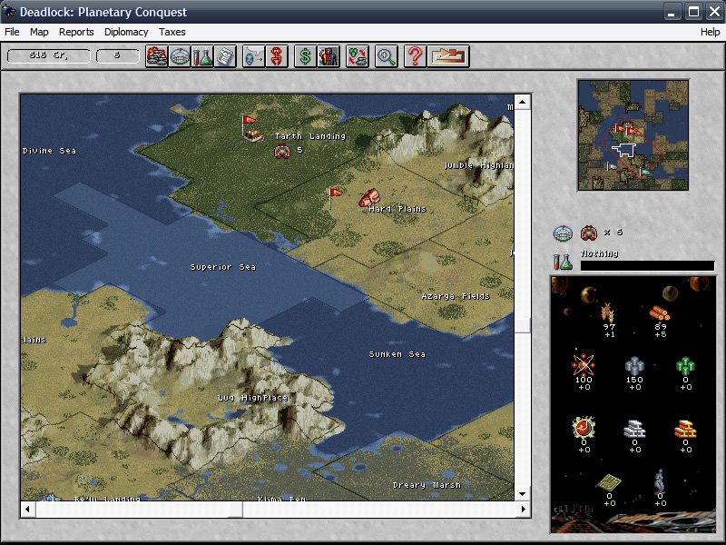 deadlock-planetary-conquest screenshot for winxp