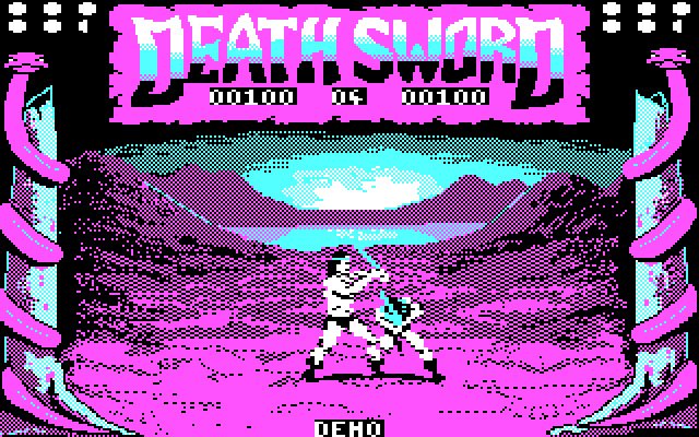 death-sword screenshot for dos