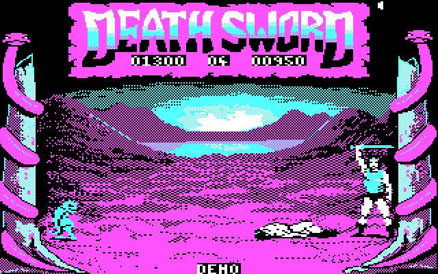 death-sword screenshot for dos