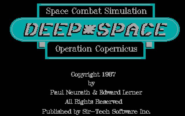 deep-space-operation-copernicus screenshot for dos