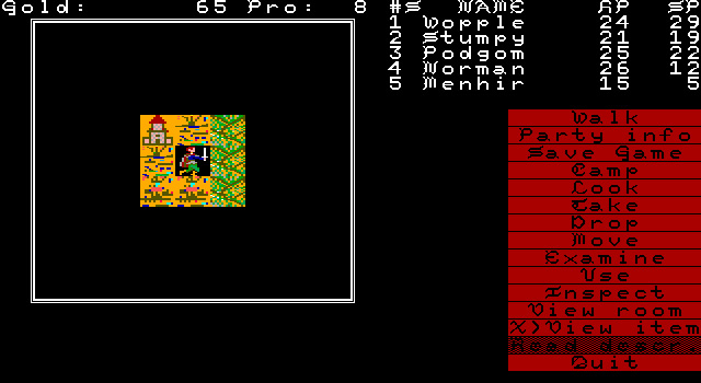 demon-s-winter screenshot for dos