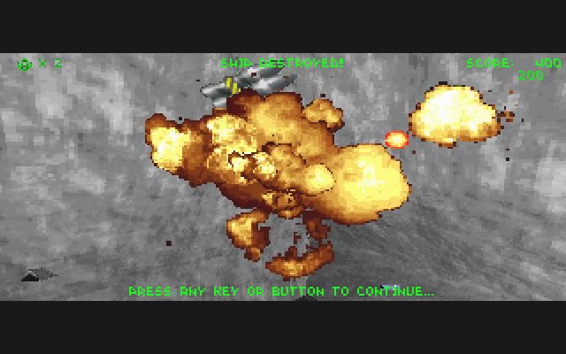 descent screenshot for dos