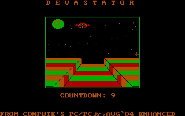 devastator screenshot for dos