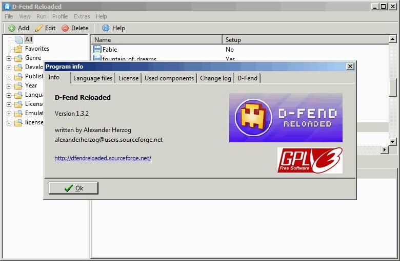 d-fend-reloaded screenshot for winxp