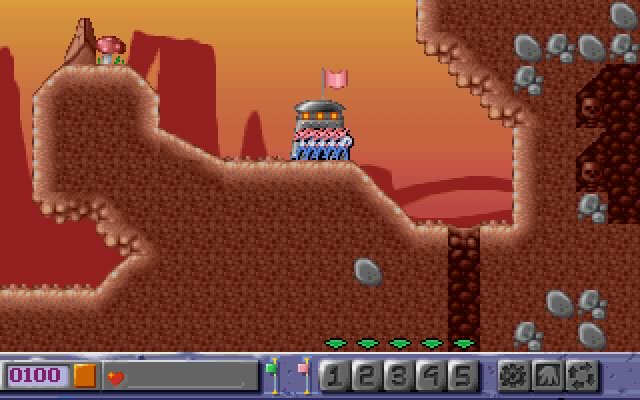 diggers screenshot for dos