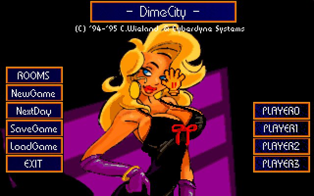 dime-city screenshot for dos