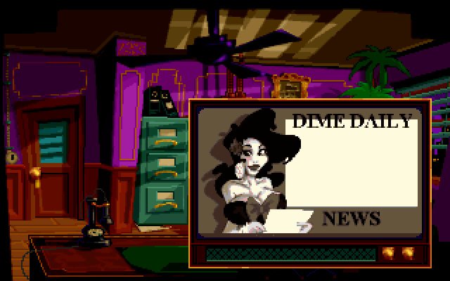 dime-city screenshot for dos