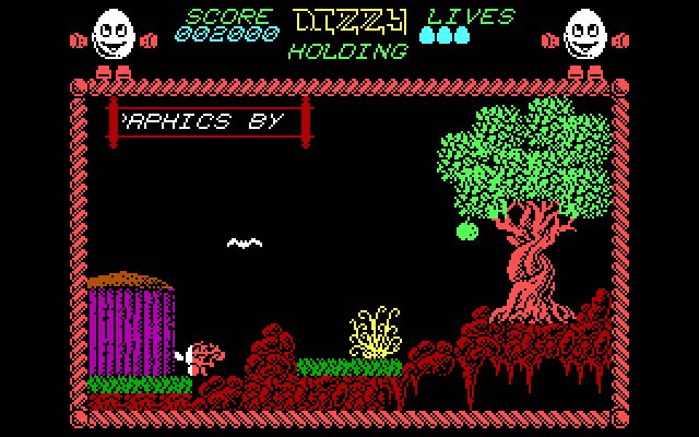 dizzy screenshot for dos