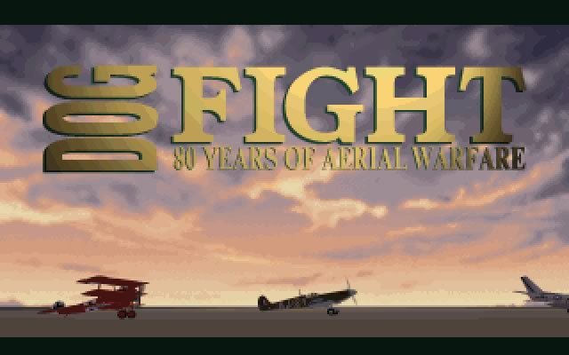 dogfight-80-years-of-aerial-warfare screenshot for dos
