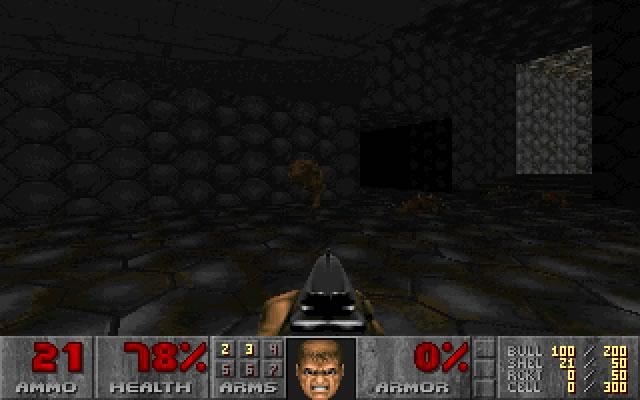 doom screenshot for dos