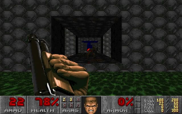 doom screenshot for dos