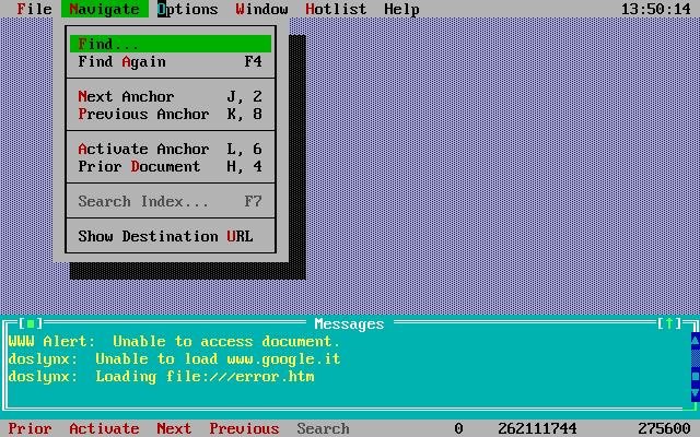 Lynx screenshot