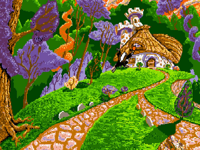 dragon-s-lair-3-the-curse-of-mordread screenshot for dos