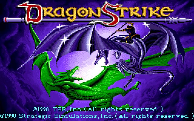 dragon-strike screenshot for dos