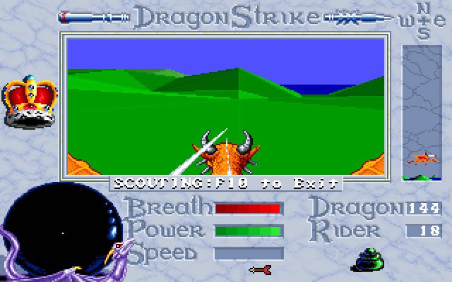 dragon-strike screenshot for dos
