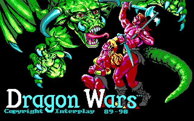 dragon-wars screenshot for dos