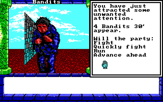 dragon-wars screenshot for dos