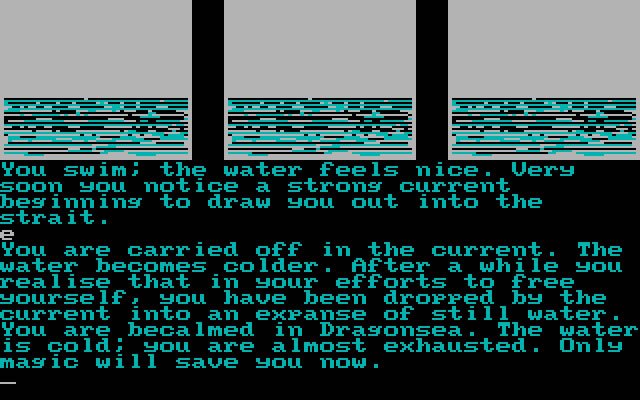 dragon-world screenshot for dos